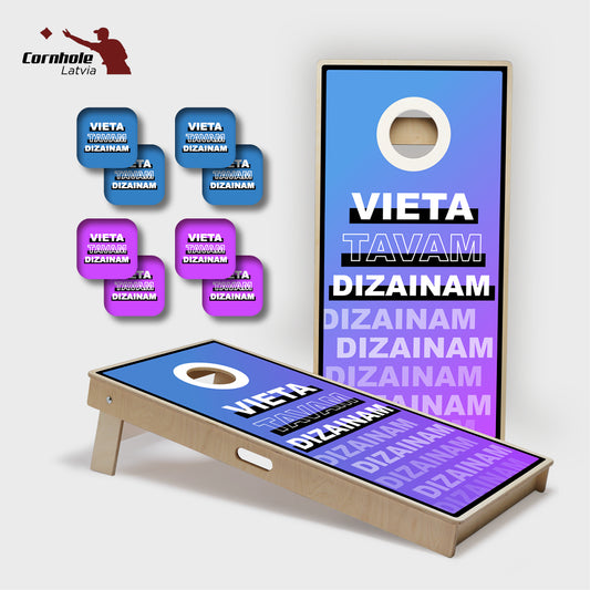 Personalizētie cornhole komplekti