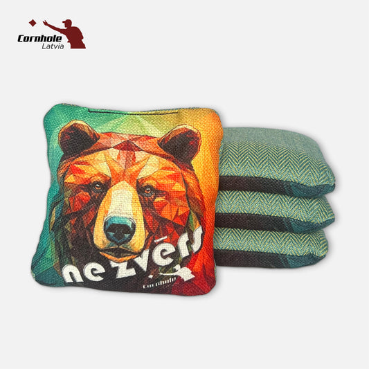 Cornhole Latvia - The Hunter-X - 'Nezvērs' - 4 Maisiņi