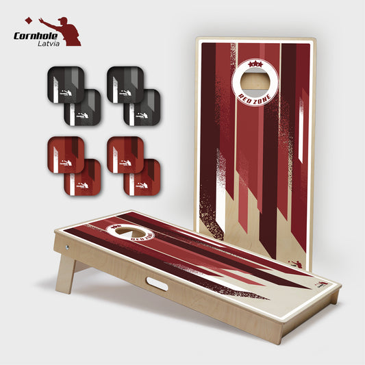 Cornhole Latvia spēles komplekts (15mm) - Stripes